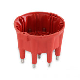Replacement Cap And Rotor For Pro Mag, Red Replacement Pro Cap Red, 3 Terminal To Terminal Diameter MSD Ignition