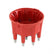 Replacement Cap And Rotor For Pro Mag, Red Replacement Pro Cap Red, 3 Terminal To Terminal Diameter MSD Ignition