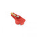 Replacement Cap And Rotor For Pro Mag, Red Replacement Pro Cap Red, 3 Terminal To Terminal Diameter MSD Ignition