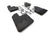 Rally Armor 19-25 Jeep JT Gladiator (Mojave/Rubicon) Black Mud Flap w/Metallic Black Logo