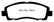 EBC 09-14 Acura TL 3.5 Redstuff Front Brake Pads