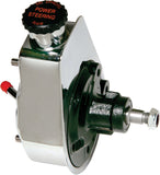 Borgeson P/S Pump; Saginaw Self Contained; Chrome; GM Pressure 800311