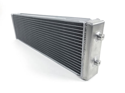 CSF Universal Dual-Pass Cross-Flow Heat Exchanger | 3/4in Slip-On, 2-Row 42mm | 8030