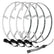 Oracle LED Illuminated Wheel Rings - White
