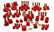 Energy Suspension 90-97 Mazda Miata Red Hyper-Flex Master Bushing Set