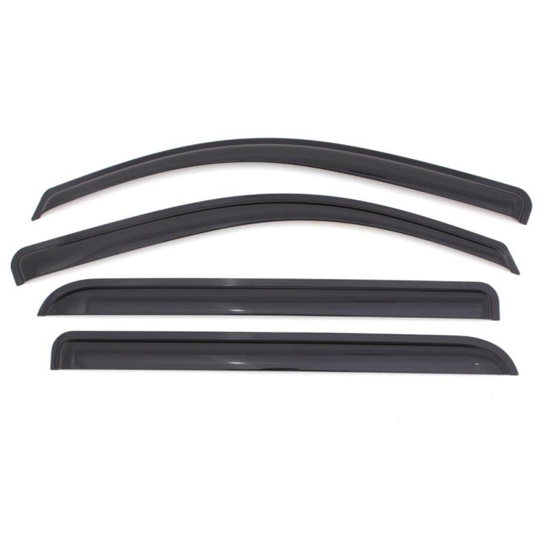 AVS 16-18 Honda Pilot Ventvisor Outside Mount Window Deflectors 4pc - Smoke