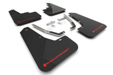 Rally Armor 24-26 Subaru Crosstrek Black UR Mud Flap Red Logo