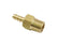 Torque Solution Brass 1/8 in NPT Fitting: Universal Straight Barb