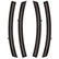 Oracle Chevrolet Corvette C7 Concept Sidemarker Set - Tinted - No Paint