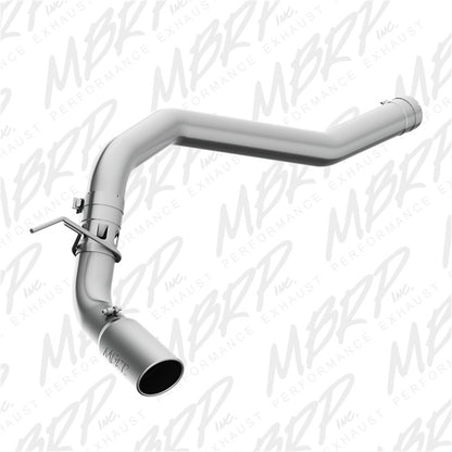 MBRP 16-19 Nissan Titan XD 5.0L 4in Filter Back Single Side Exit Alum Exhaust System | S6400AL