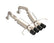 MBRP 14-19 Chevrolet Corvette 3in Dual Split Rear Axle Back w/ Carbon Fiber Tips