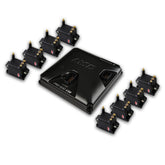 MSD Pro 600 Cdi Ignition And Coil Kit Black Coils 8-Channel Capacitive Discharge Race Ignition 8280 High Output Coils High Cylinder Pressure, High Hp Engines Utilizing Coil-Near-Plug Ignition MSD Ignition