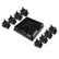 MSD Pro 600 Cdi Ignition And Coil Kit Black Coils 8-Channel Capacitive Discharge Race Ignition 8280 High Output Coils High Cylinder Pressure, High Hp Engines Utilizing Coil-Near-Plug Ignition MSD Ignition