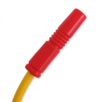Spark Plug Wire Set- 8.8Mm-Spiral Suppression- Universal Vari-Angle Boots-Yellow 8033, Spark Plug Wires, 8.8Mm, Spiral Core, Yellow, Set ACCEL