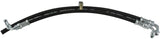 Borgeson Power Steering Hose Kit; 2 Pc Rubber; Ford Pump to 800128 P/S Upgrade Box; 925118