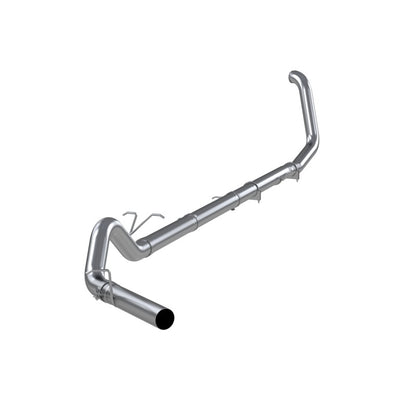 MBRP 1999-2003 Ford F-250/350 7.3L 4in Turbo Back Single No Muffler T409 SLM Series Exhaust System | S6200SLM