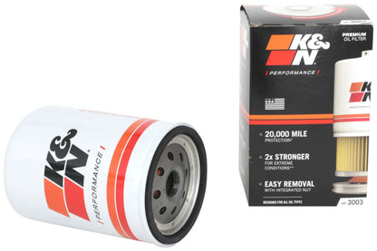 K&N Oil Filter | 13/16 In. - 16 Thread | HP-3003