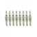Ignition Upgrade Kit- 2004-2008 Ford 4.6L/5.4L/6.8L 3-Valve, Yellow 8-Pack Includes 8-Pack Of Hp Copper Spark Plugs (P/N 8160) & 8-Pack Of Ignition Coil (P/N 140033-8) ACCEL