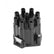 8124, Cap And Rotor Kit, Black, Socket Style, Kit ACCEL