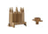 Distributor Cap & Rotor Kit Hei Style Tan 1987-1993 Various GM Screw Down Cap ACCEL