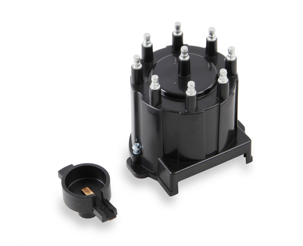 Distributor Cap & Rotor Kit Hei Style Black The 8139 Distributor Cap And Rotor Kit Fits GM Computer Controlled Hei Style Distributors ACCEL