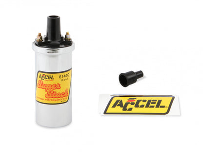 Superstock Ignition Coil Is A Chrome Canister Style High Performance Replacement Coil ACCEL