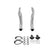 Scavenger Series Elite Header Fits 1964-1972 GM A-Body LS1/LS6 SB Engine, V8, Long Tube Headers, 1-3/4 Inch Primary 3 Inch Ball-Flange Collector, 16 Gauge Tubing, 3/8 Inch Flange Silver Ceramic Coating 409S Stainless Steel Flowmaster