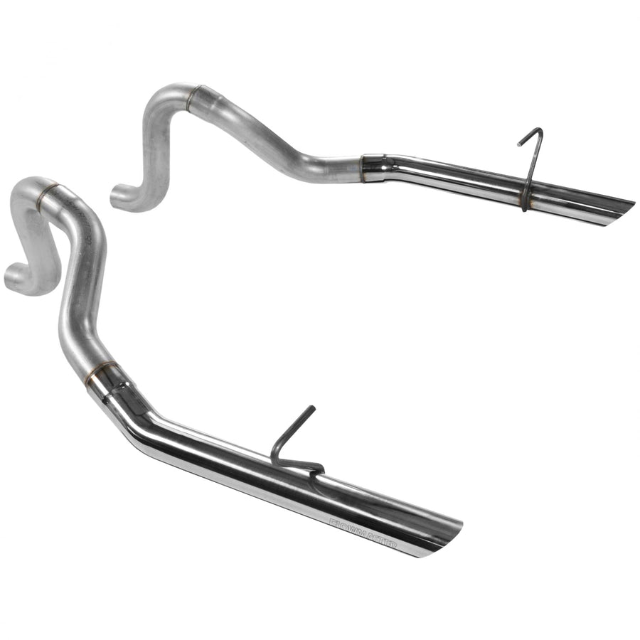 Pre-Bent Tailpipes Fits 1986-1993 Ford Mustang Lx 5.0L & 1986 Mustang Gt 5.0L Flowmaster