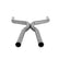 Scavenger Series Universal X-Pipe Kit Universal 5-Piece 2.50-Inch Stainless Steel Flowmaster