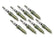 Hp Copper Spark Plug Ford 2008-2014 3-Valve 4.6L & 5.4L Eng Stock Heat Range 8 Pack Of Pn 354 ACCEL