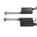 American Thunder Cat-Back Exhaust System 1987-1993 Ford Mustang Gt With 5.0L Engine Fits Coupe And Convertible Aggressive Sound Flowmaster
