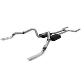American Thunder Crossmember-Back Exhaust System Fits 1969 Chevrolet Camaro & Pontiac Firebird With V8 Engine 2.50 Inch Stainless Steel Aggressive To Moderate Sound Flowmaster