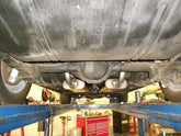 American Thunder Crossmember-Back Exhaust System Fits 1969 Chevrolet Camaro & Pontiac Firebird With V8 Engine 2.50 Inch Stainless Steel Aggressive To Moderate Sound Flowmaster