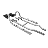 American Thunder Crossmember-Back Exhaust System 1955-1957 Chevrolet Cars With V8 Engine Aggressive To Moderate Sound Flowmaster