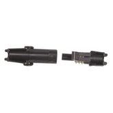 MSD Weathertight Connector 1-Pin Qty 1 Self-Lubricating Silicone Seals For Protection Against Water, Dust, Oil, And Other Engine Compartment Fluids MSD Ignition