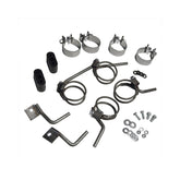 American Thunder Crossmember-Back Exhaust System Fits 1964-1967 GM A-Body With V8 Engine, 2.5 Inch Stainless Steel Pipes Aggressive To Moderate Sound Flowmaster
