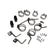 American Thunder Crossmember-Back Exhaust System Fits 1964-1967 GM A-Body With V8 Engine, 2.5 Inch Stainless Steel Pipes Aggressive To Moderate Sound Flowmaster