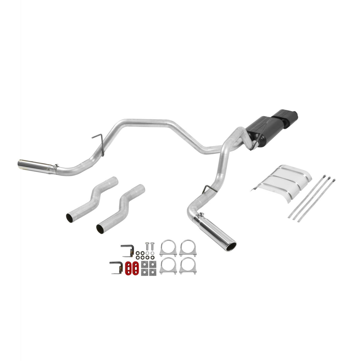 American Thunder Cat-Back Exhaust System 2000-2006 Toyota Tundra With 4.7L Engine Aggressive To Moderate Sound Flowmaster
