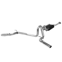 American Thunder Cat-Back Exhaust System Fits 2005-2012 Toyota Tacoma With 4.0L Engine, American Thunder, Stainless Steel, Dual Exit Exhaust System Aggressive To Moderate Sound Flowmaster