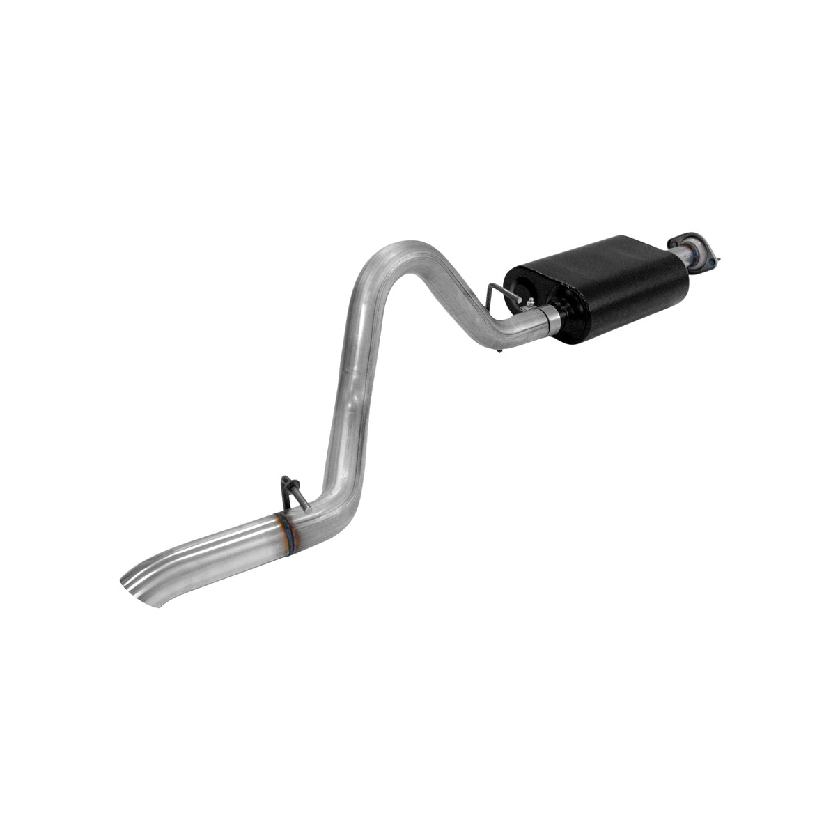 Force Ii Cat-Back Exhaust System 2000-2006 Jeep Wrangler Tj With 4.0L Engine Mild Sound Flowmaster