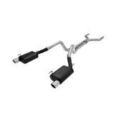 American Thunder Cat-Back Exhaust System Fits 2005-2010 Ford Mustang Gt, Gt500, California Special Or Convertible With 4.6L Or 5.4L Engine 3.00-Inch Mandrel Bent Pipes With Scavenger Series X-Pipe Aggressive Sound Flowmaster