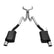 American Thunder Cat-Back Exhaust System Fits 2005-2010 Ford Mustang Gt, Gt500, California Special Or Convertible With 4.6L Or 5.4L Engine 3.00-Inch Mandrel Bent Pipes With Scavenger Series X-Pipe Aggressive Sound Flowmaster