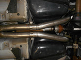 American Thunder Cat-Back Exhaust System Fits 2005-2010 Ford Mustang Gt, Gt500, California Special Or Convertible With 4.6L Or 5.4L Engine 3.00-Inch Mandrel Bent Pipes With Scavenger Series X-Pipe Aggressive Sound Flowmaster