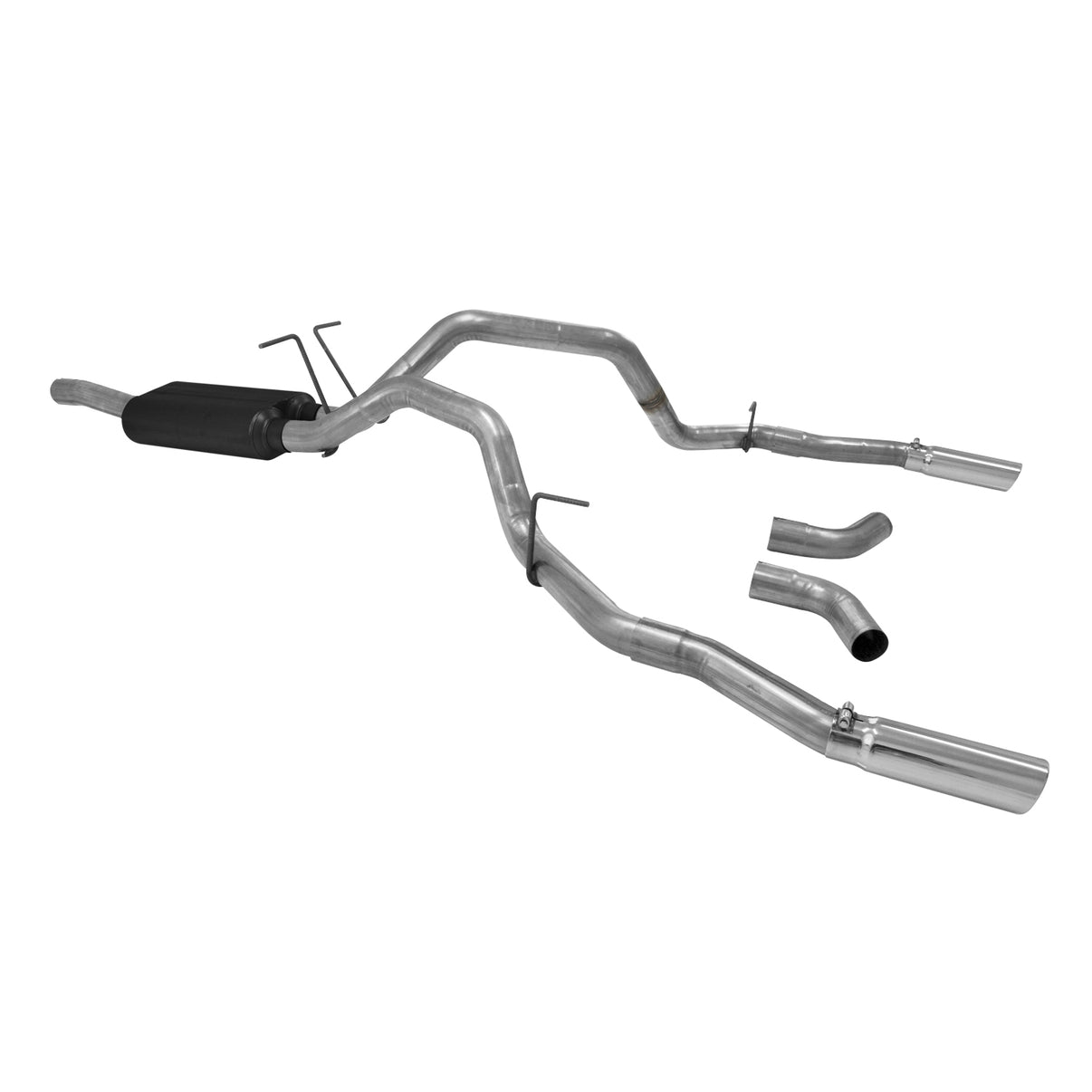 Force Ii Cat-Back Exhaust System Fits 2008-2013 Ford F-250/F-350 Super Duty With V8 Or V10 Gas Engine Moderate Sound Flowmaster
