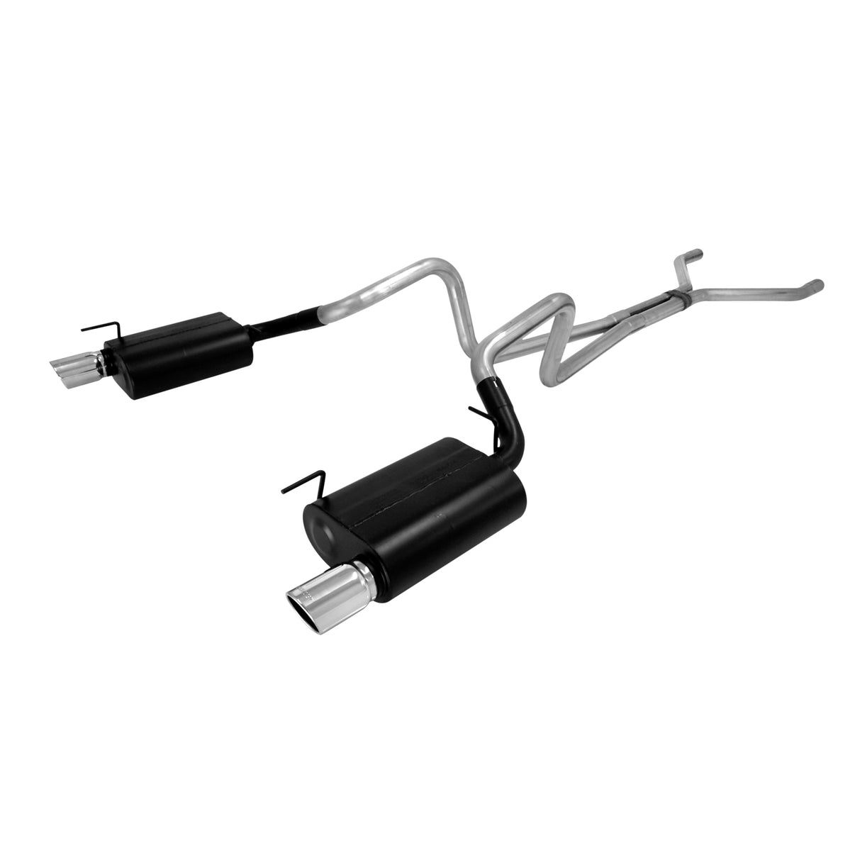 Force Ii Cat-Back Exhaust System 2005-2009 Ford Mustang With V6 Engine Mild Sound Flowmaster