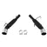 Outlaw Axle-Back Exhaust System Fits 2005-2010 Ford Mustang Gt, Gt500 With A 4.6L Or 5.4L Engine Aggressive Sound Flowmaster