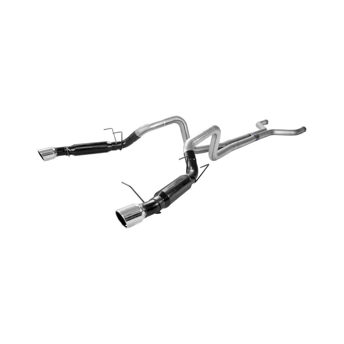 Outlaw Cat-Back Exhaust System 2011-2012 Ford Mustang Gt 5.0L Coupes & Convertibles. Does Not Fit Gt500 Aggressive Sound Flowmaster