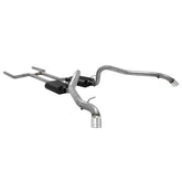 American Thunder Crossmember-Back Exhaust System Fits 1962-1967 Chevrolet Chevy Ii/Nova With V8 Engine 2.50 Inch Stainless Steel Aggressive To Moderate Sound Flowmaster
