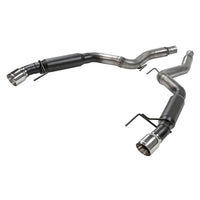 Outlaw Axle-Back Exhaust System Fits 2015-2023 Ford Mustang With The 2.3L Ecoboost Or 3.7L Engine Aggressive Sound Flowmaster