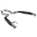 Outlaw Axle-Back Exhaust System Fits 2015-2023 Ford Mustang With The 2.3L Ecoboost Or 3.7L Engine Aggressive Sound Flowmaster